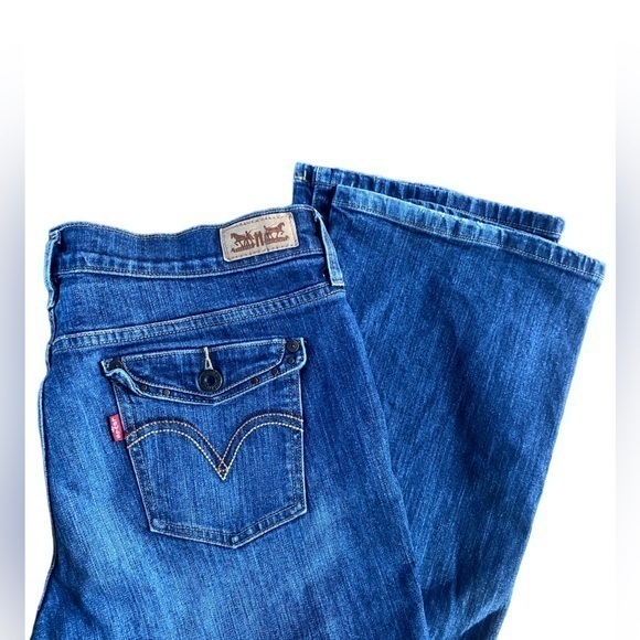 Levi's Denim - Levis 515 women’s blue midrise boot cut jeans 30/30